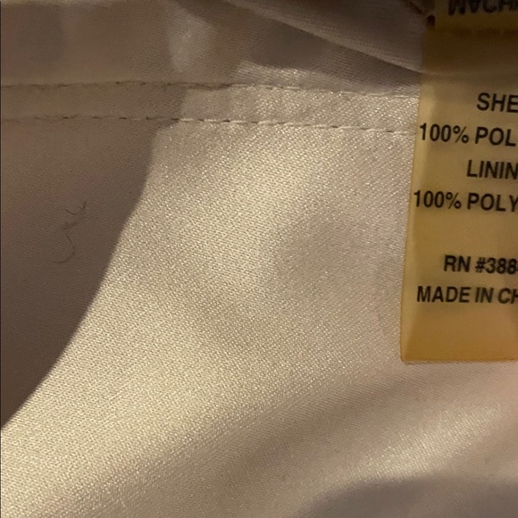 Vintage TAHARI tan/gold quiet luxury, Y2K dressy trench overcoat size SM - Picture 7 of 11